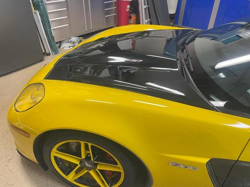 Yellow 2006 Chevrolet Corvette Z06