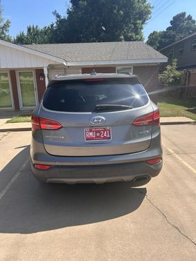 Silver 2015 Hyundai Santa Fe Sport 2.4L
