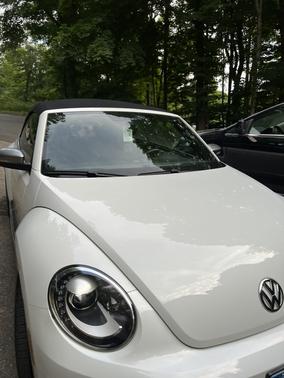 White 2014 Volkswagen Beetle 2.0L TDI
