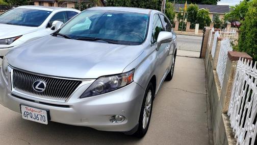 Silver 2011 Lexus RX 450h Base