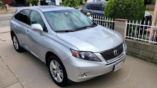 Silver 2011 Lexus RX 450h Base