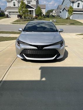 Silver 2020 Toyota Corolla Hatchback XSE