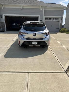 Silver 2020 Toyota Corolla Hatchback XSE