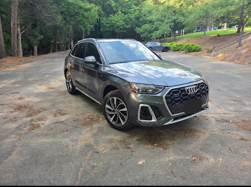 Gray 2022 Audi Q5 45 S line Premium Plus