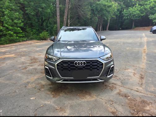 Gray 2022 Audi Q5 45 S line Premium Plus