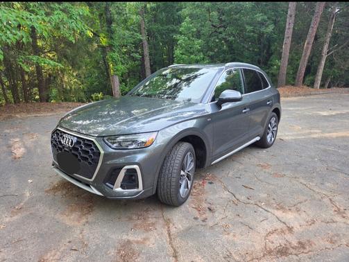 Gray 2022 Audi Q5 45 S line Premium Plus
