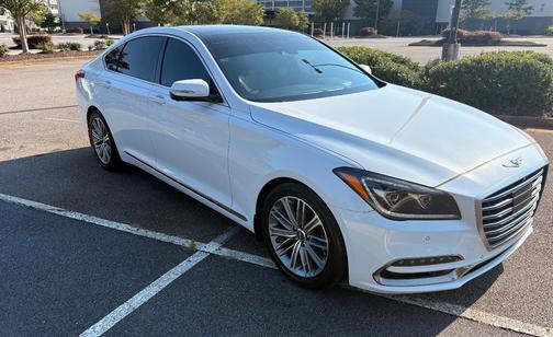 White 2018 Genesis G80 3.8