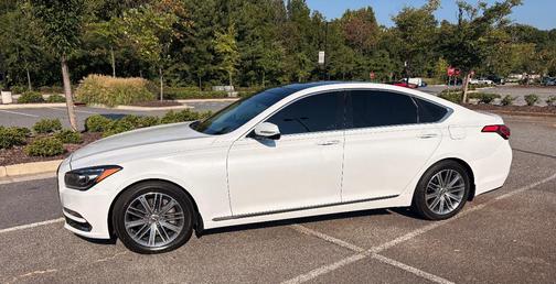 White 2018 Genesis G80 3.8