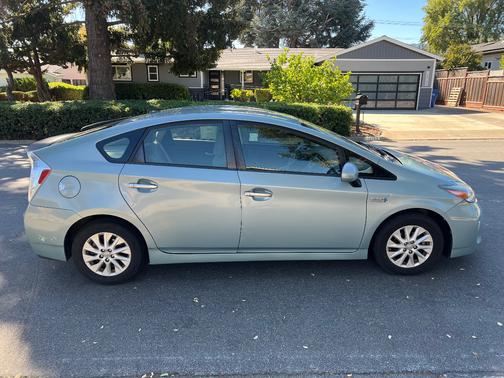 Blue 2014 Toyota Prius Plug-in Base