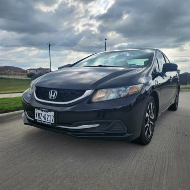 Black 2014 Honda Civic EX