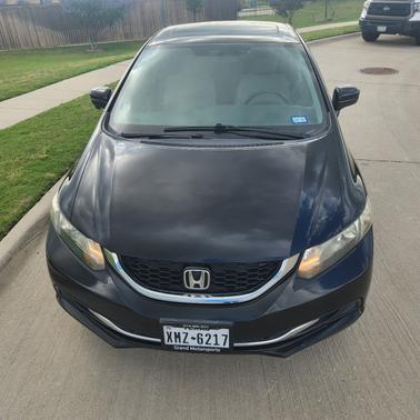 Black 2014 Honda Civic EX