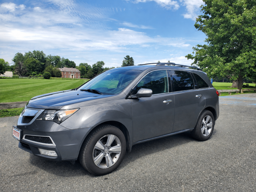 Gray 2012 Acura MDX 3.7L Technology
