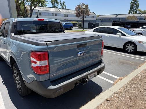 Blue 2023 Ford Maverick Lariat