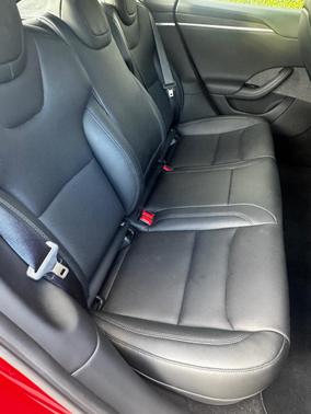 Red 2024 Tesla Model S Long Range