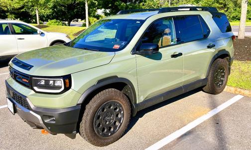 Green 2026 Honda Passport TrailSport Elite Blackout