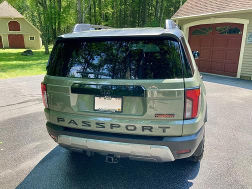 Green 2026 Honda Passport TrailSport Elite Blackout