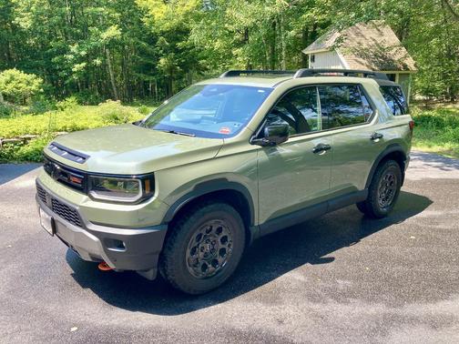 Green 2026 Honda Passport TrailSport Elite Blackout