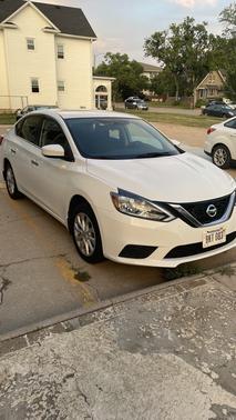 White 2016 Nissan Sentra S