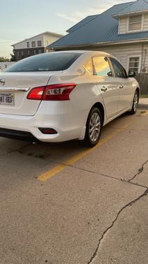 White 2016 Nissan Sentra S