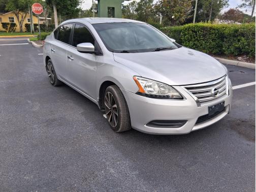 Silver 2015 Nissan Sentra S
