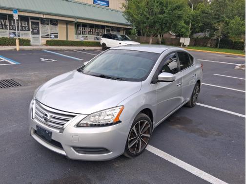 Silver 2015 Nissan Sentra S