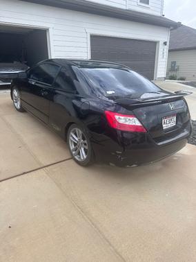 Black 2008 Honda Civic Si