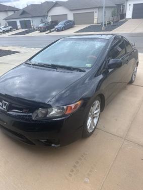Black 2008 Honda Civic Si