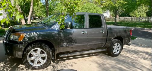 Gray 2011 Nissan Titan SL