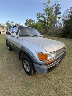 Silver 1992 Toyota Land Cruiser Base