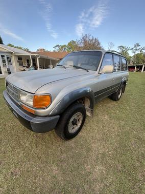 Silver 1992 Toyota Land Cruiser Base