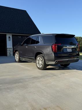 Blue 2024 GMC Yukon SLT