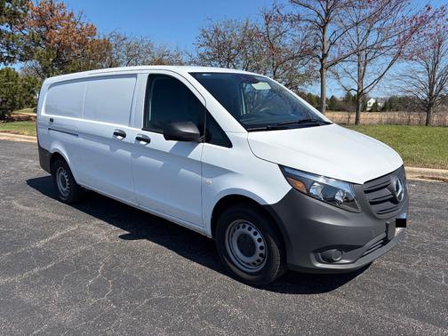 White 2023 Mercedes-Benz Metris Standard Roof