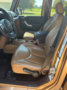 Brown 2015 Jeep Wrangler Unlimited Sahara