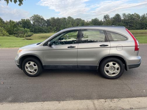 Silver 2007 Honda CR-V LX