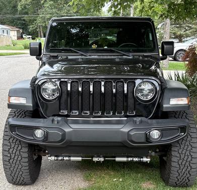 Gray 2021 Jeep Wrangler Unlimited Willys