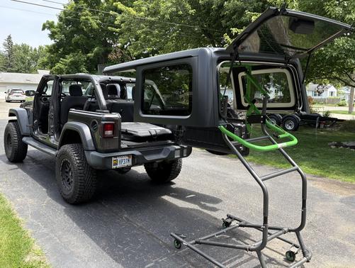 Gray 2021 Jeep Wrangler Unlimited Willys