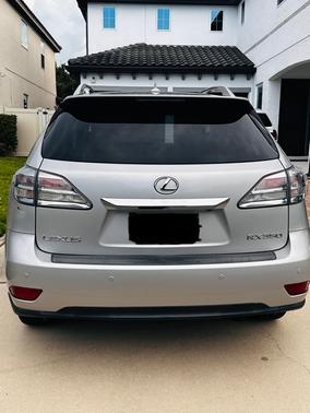 Silver 2010 Lexus RX 350 Base