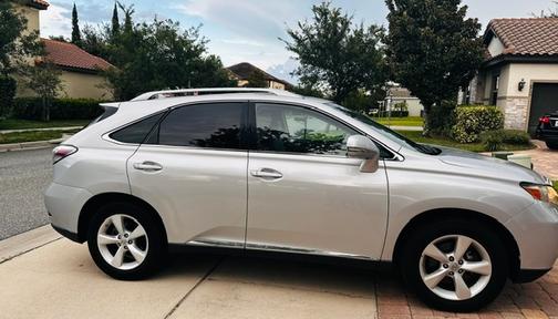 Silver 2010 Lexus RX 350 Base