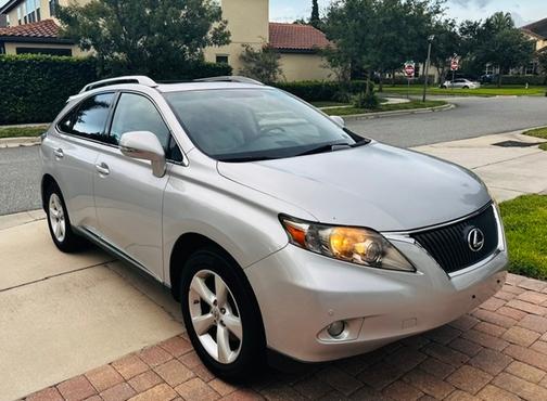 Silver 2010 Lexus RX 350 Base