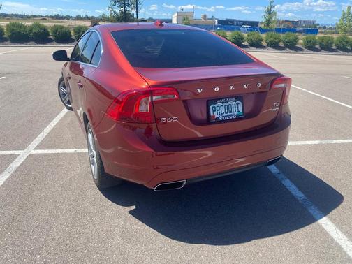 Red 2015 Volvo S60 T5 Premier
