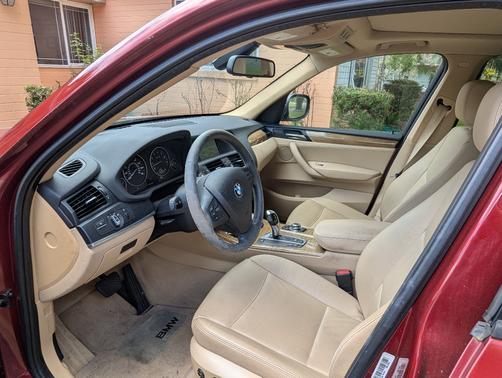 Red 2011 BMW X3 xDrive28i