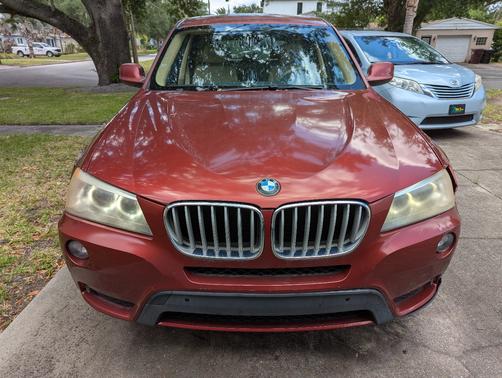 Red 2011 BMW X3 xDrive28i