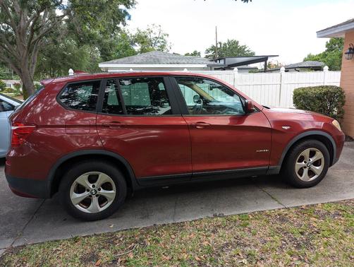 Red 2011 BMW X3 xDrive28i