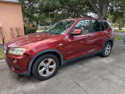 Red 2011 BMW X3 xDrive28i