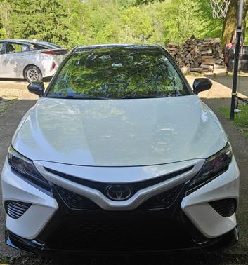 White 2023 Toyota Camry TRD V6