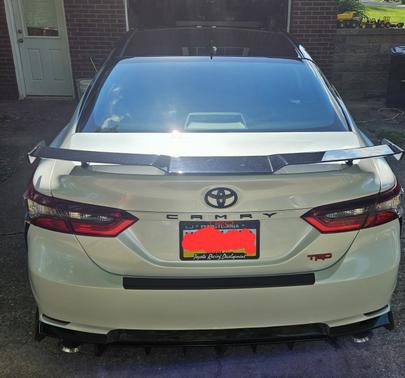 White 2023 Toyota Camry TRD V6