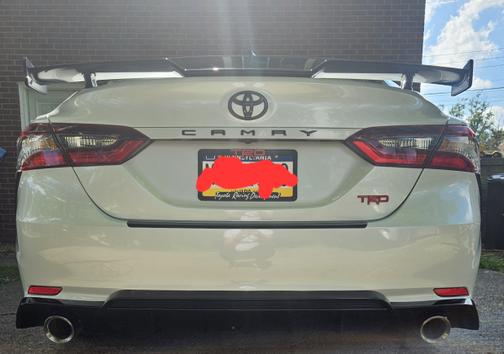 White 2023 Toyota Camry TRD V6