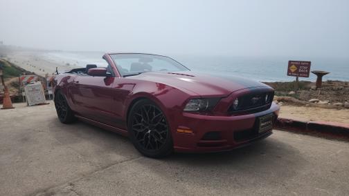Red 2014 Ford Mustang GT Premium