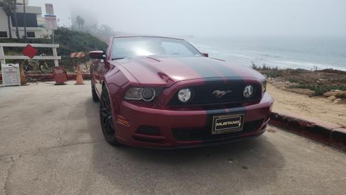 Red 2014 Ford Mustang GT Premium