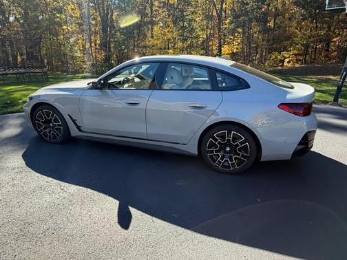Silver 2025 BMW i4 Gran Coupe M50